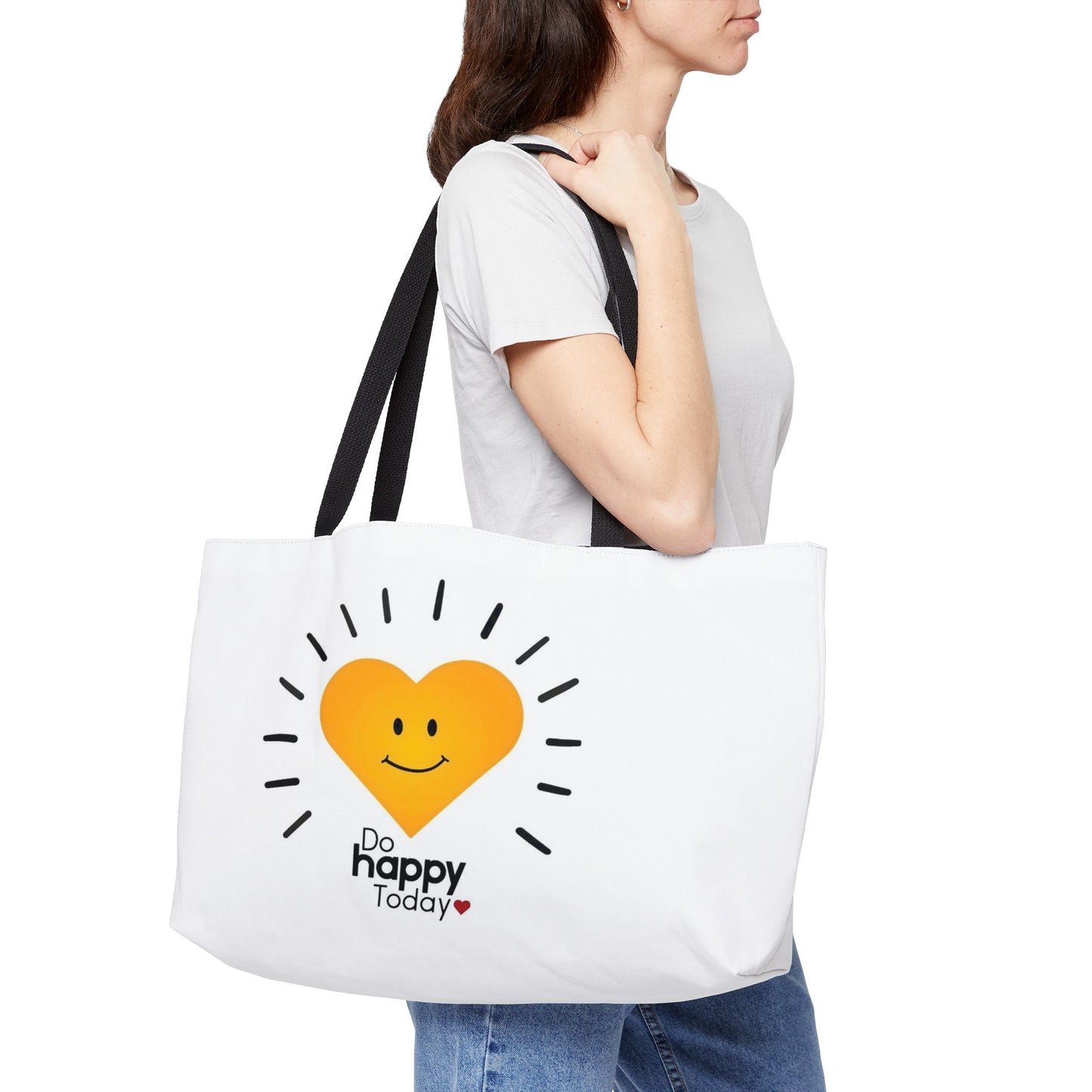 Do Happy Today Weekender Tote Bag