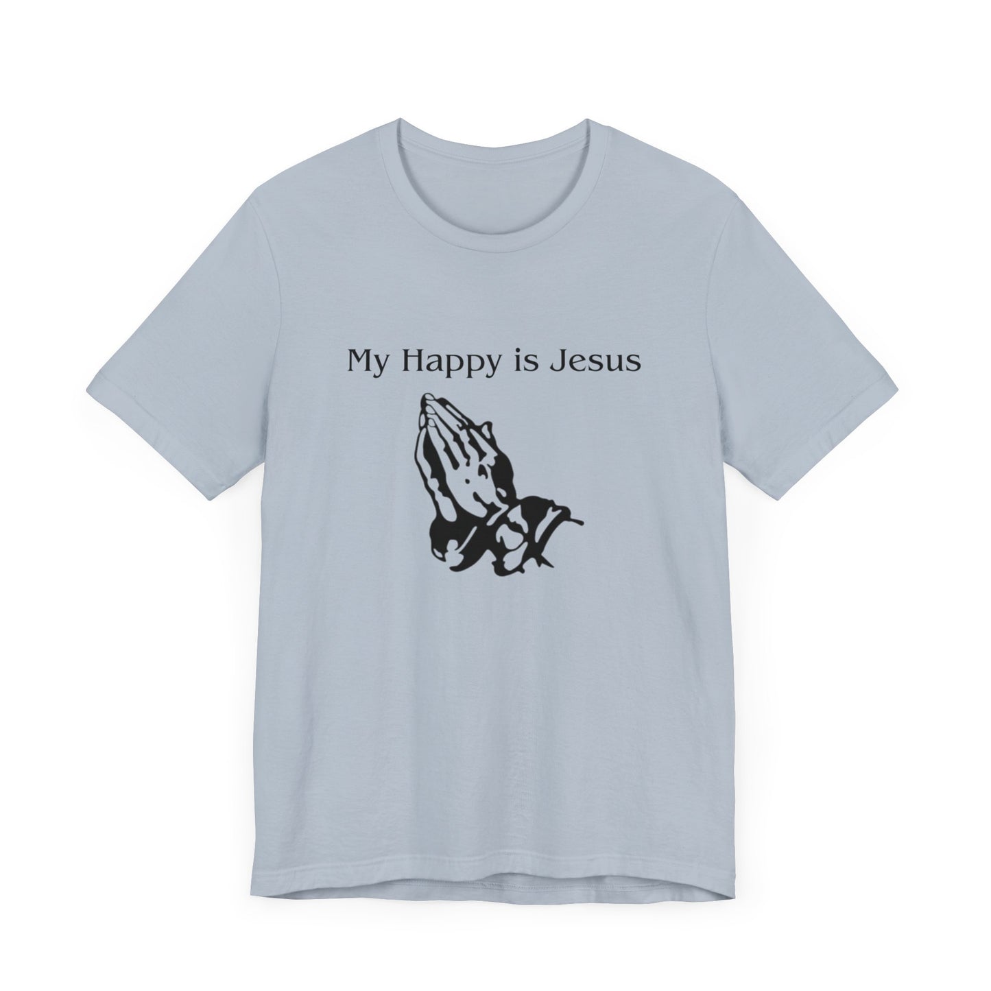 My Happy is Jesus - Unisex Jersey Short Sleeve Tee