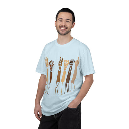 Be Kind T-Shirt — Diverse Hands ASL Design