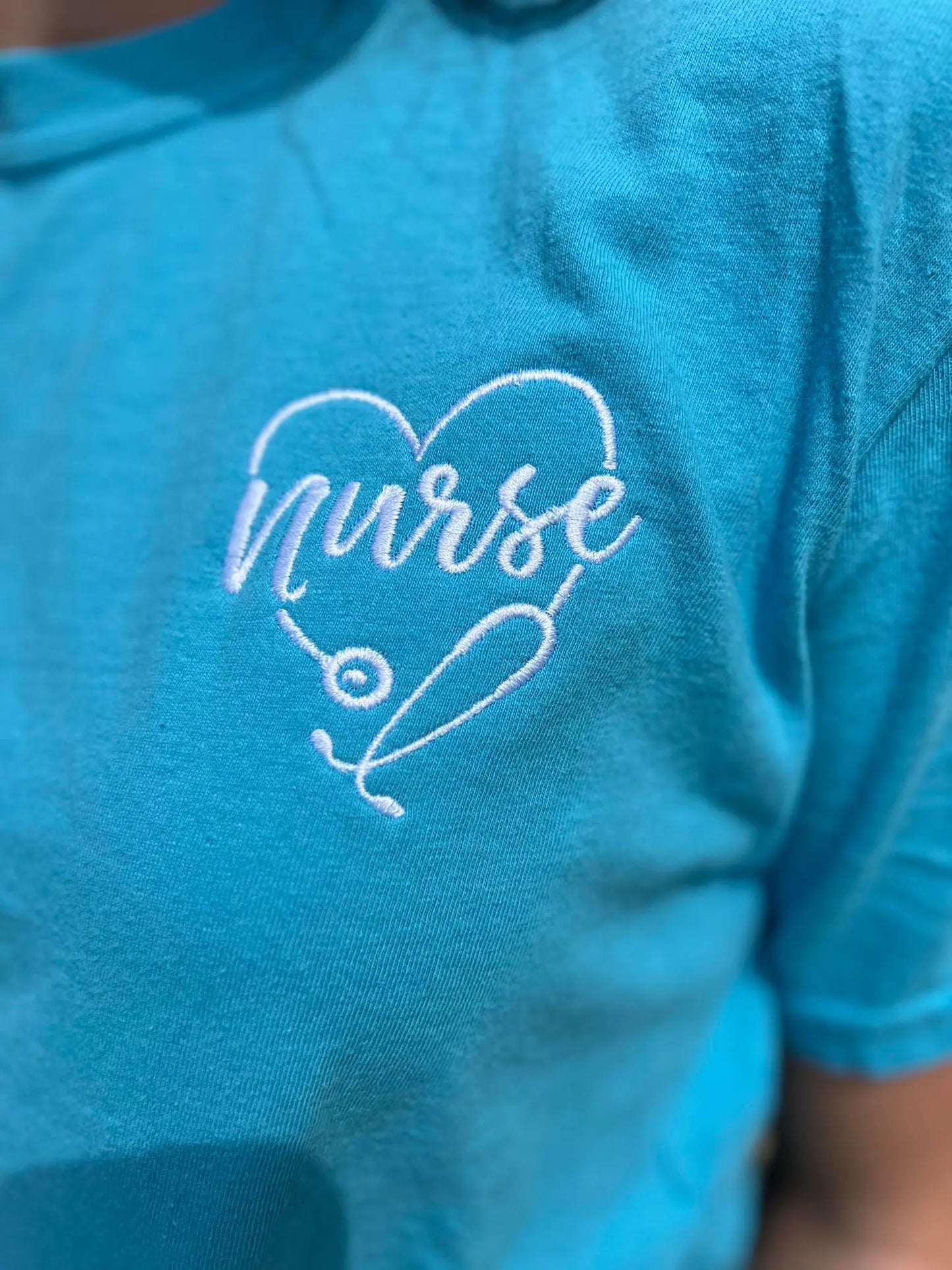 Embroidered Nurse Tee