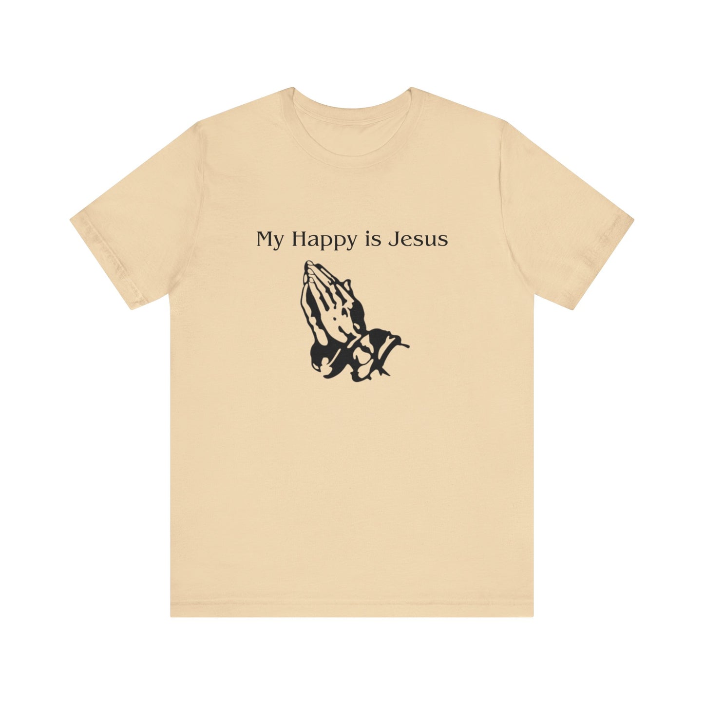 My Happy is Jesus - Unisex Jersey Short Sleeve Tee