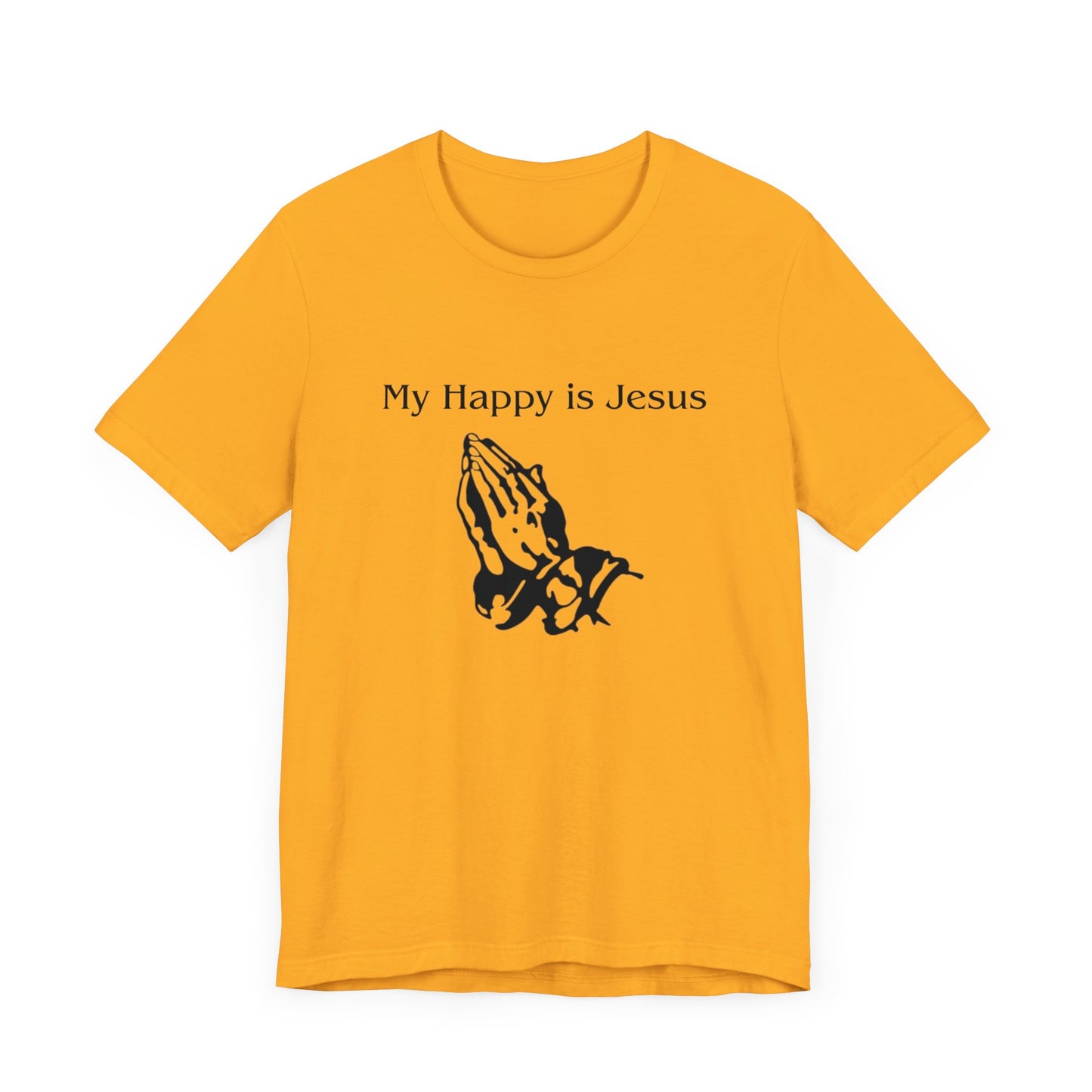 My Happy is Jesus - Unisex Jersey Short Sleeve Tee