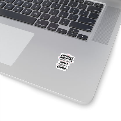 Creative Director of This Family Mom Sticker | minimalist mom life, streetwear mom