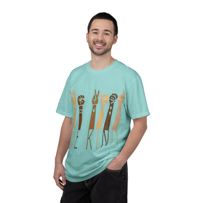 Be Kind T-Shirt — Diverse Hands ASL Design
