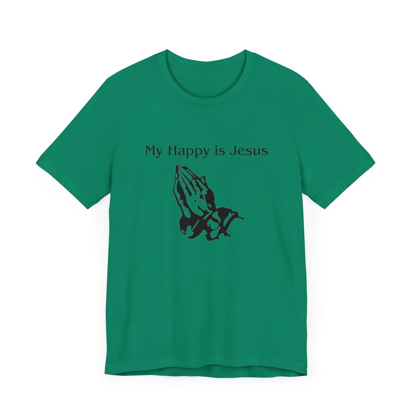 My Happy is Jesus - Unisex Jersey Short Sleeve Tee