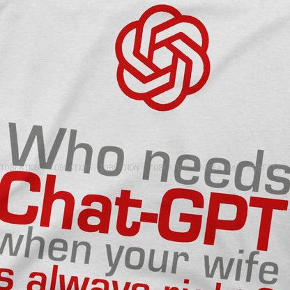 Wife Hip Hop T-Shirt Chat GPT