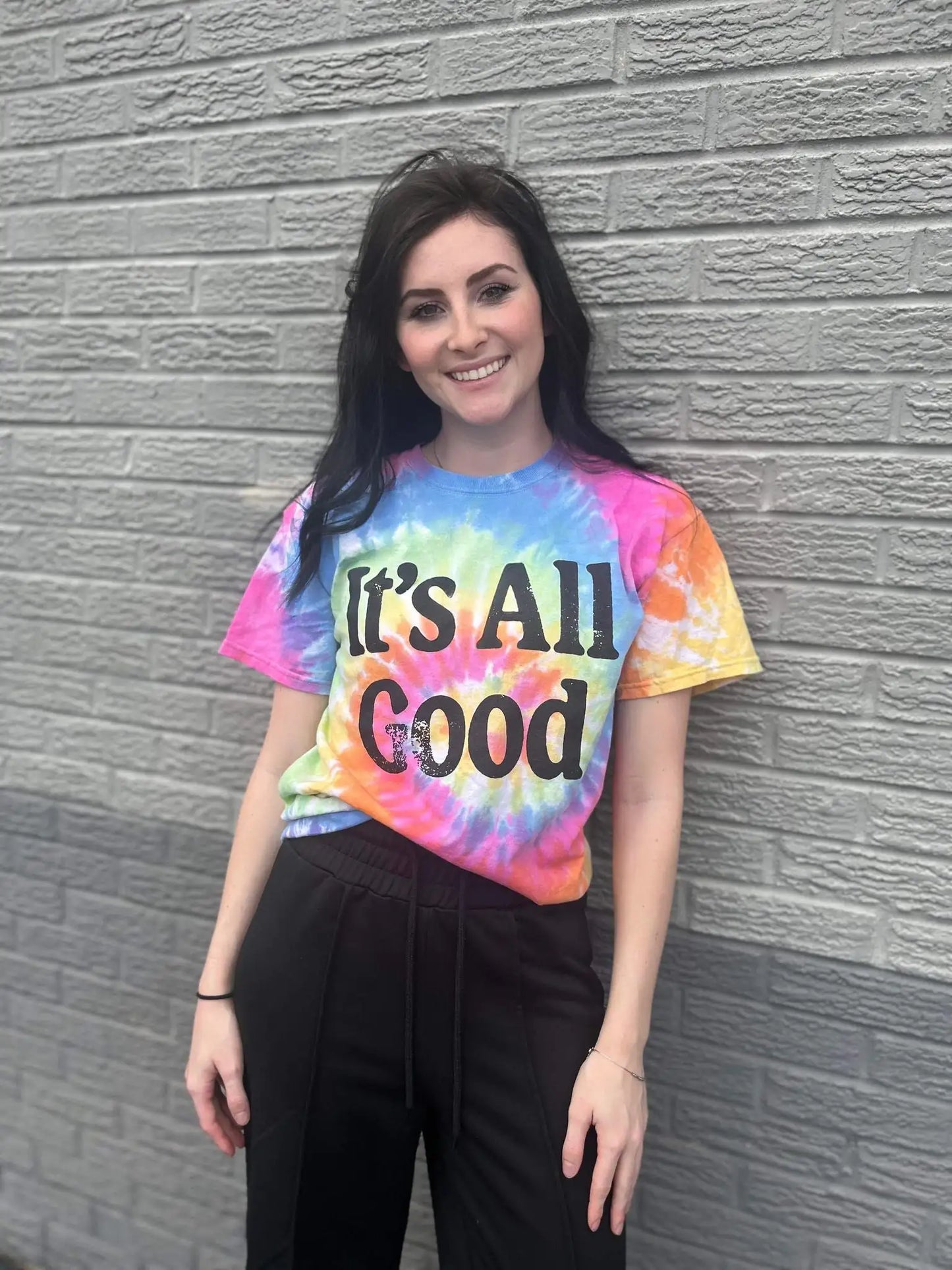 It's All Good Tie Dye Tee