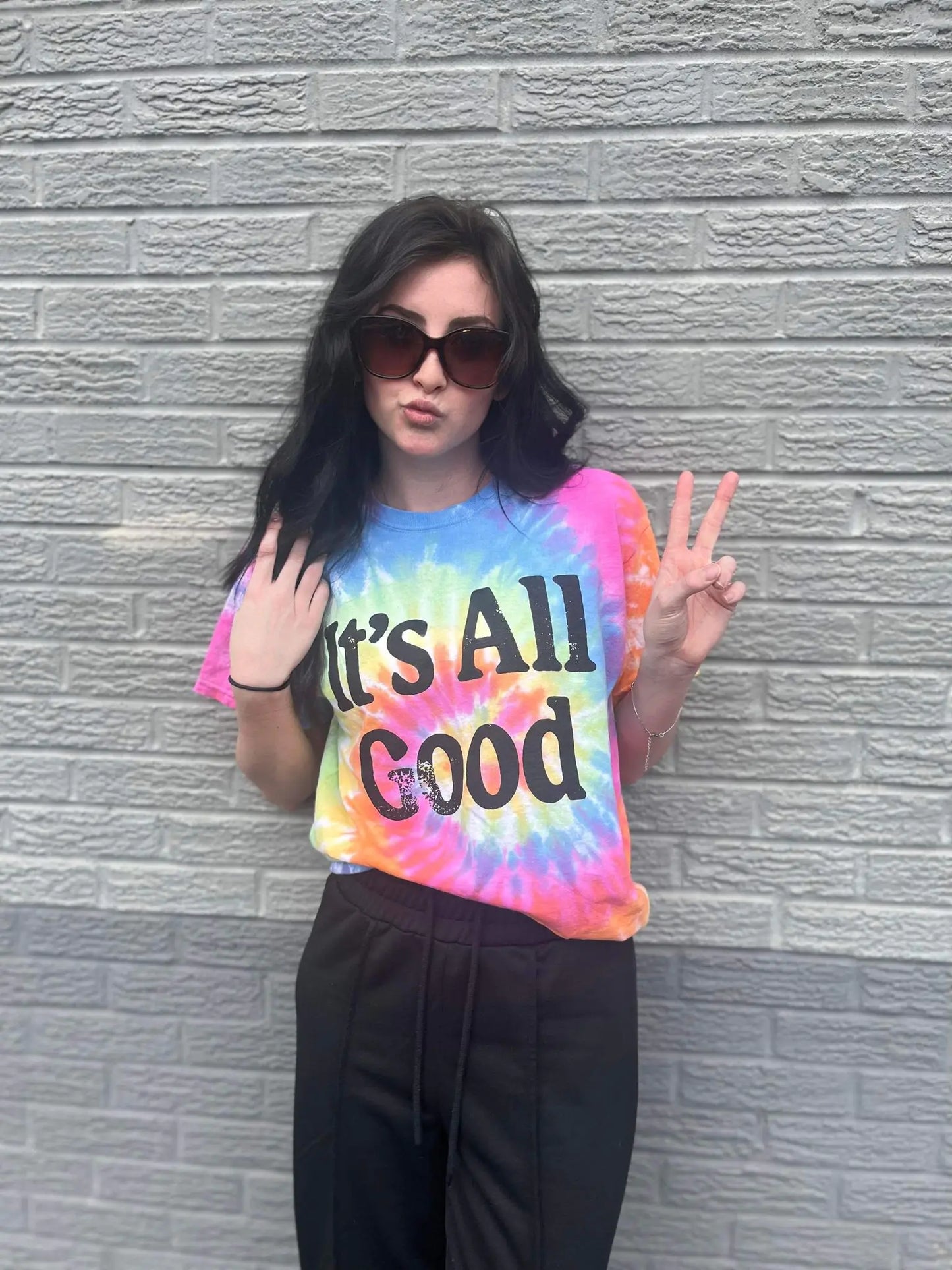 It's All Good Tie Dye Tee